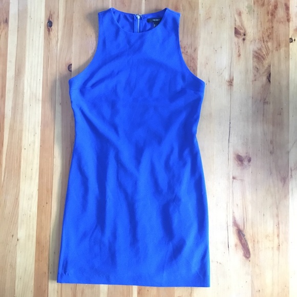 Forever 21 Blue Cutout Dress Size Large New - Picture 5 of 9